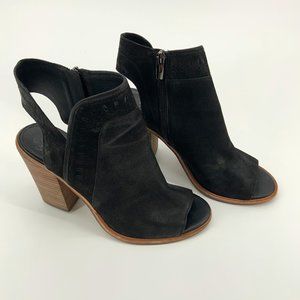 Vince Camuto Kamrina Black Block Heel Bootie